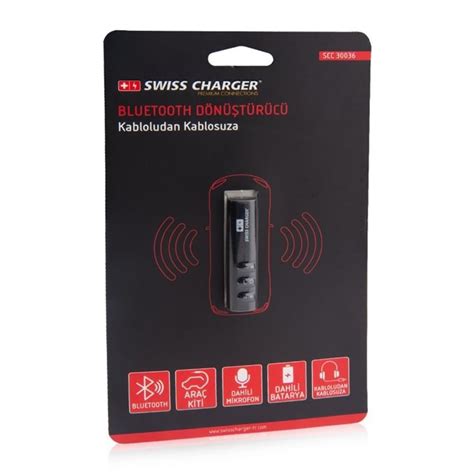swiss charger 30036 bluetooth dönüştürücü